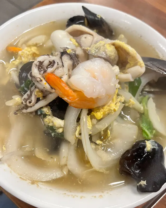 해물이 가득 들어간 짬뽕