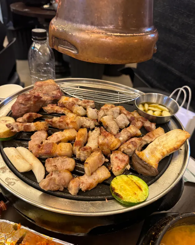맛있게 구워진 고기