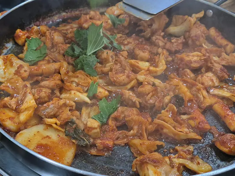 동천면옥 닭갈비