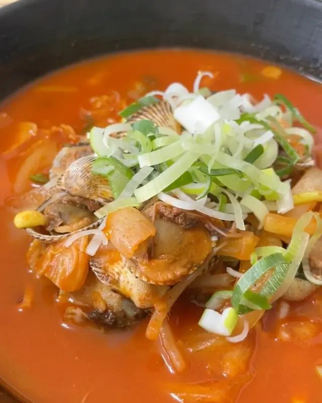 꼬막이 듬뿍 들어간 짬뽕