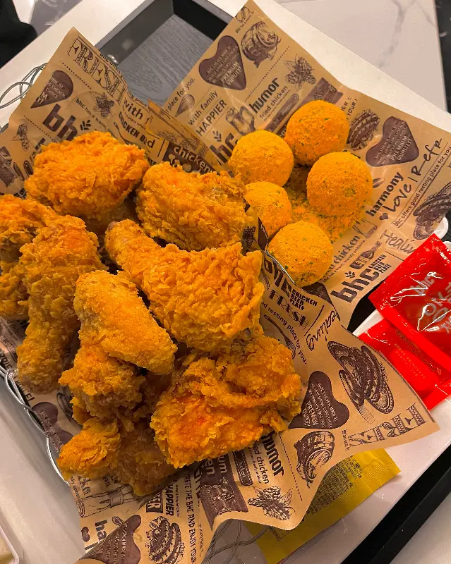 푸짐한 양념치킨