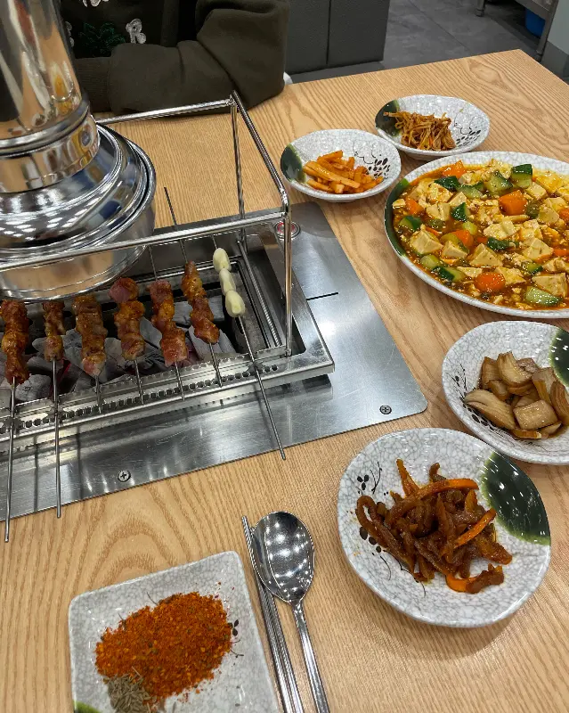 마파두부와 계란 볶음밥