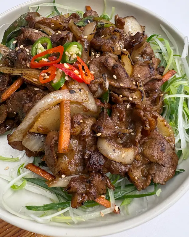 유자 향이 은은하게 퍼지는 두루치기