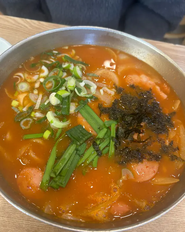 장칼국수