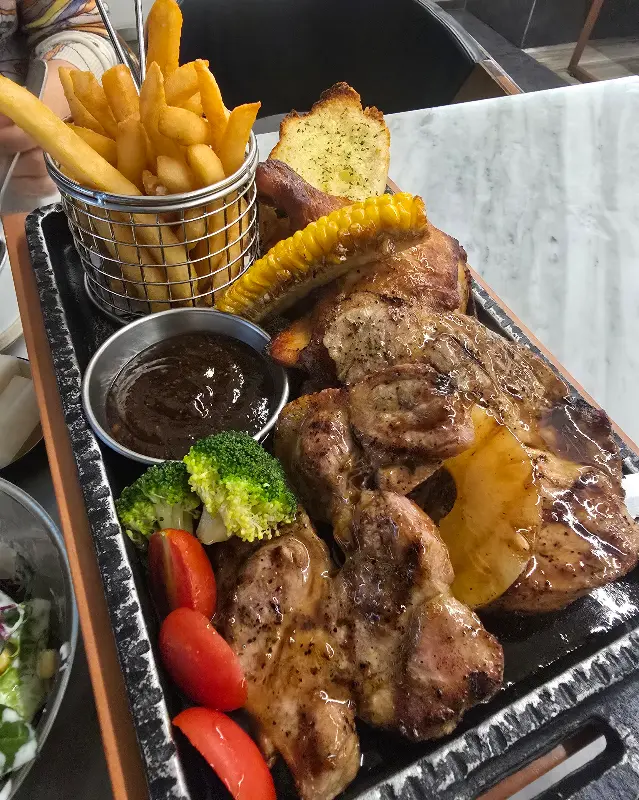 스테이크 근접샷