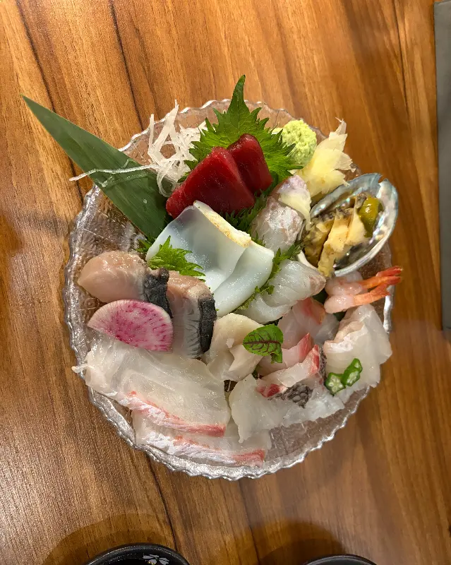 다채로운 숙성 사시미 한 상