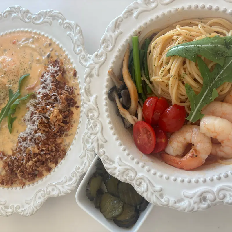 파스타와 필라프