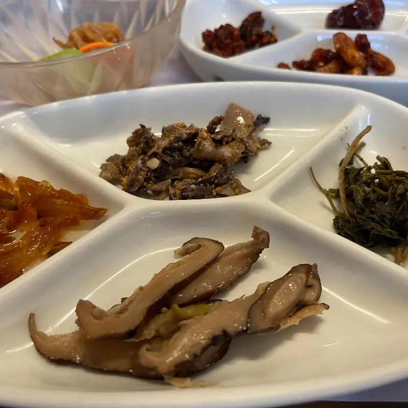 경희식당 반찬