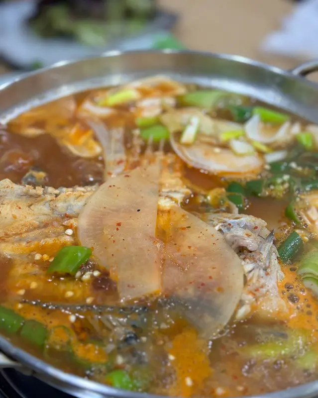 시원한 대구 지리탕