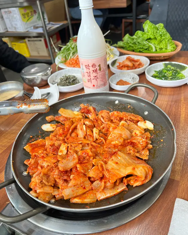 두루치기와 반찬