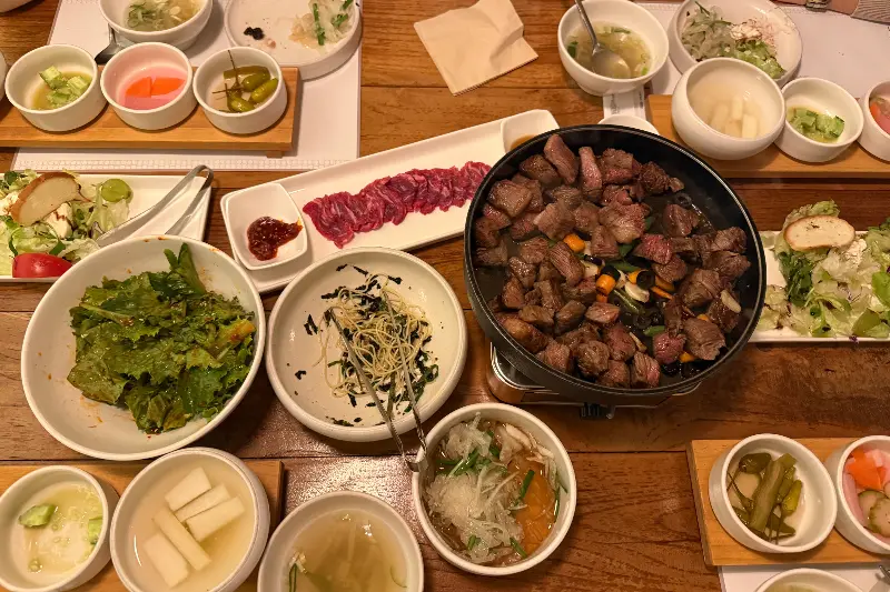 푸짐한 한 상 차림