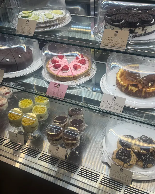 다양한 종류의 디저트