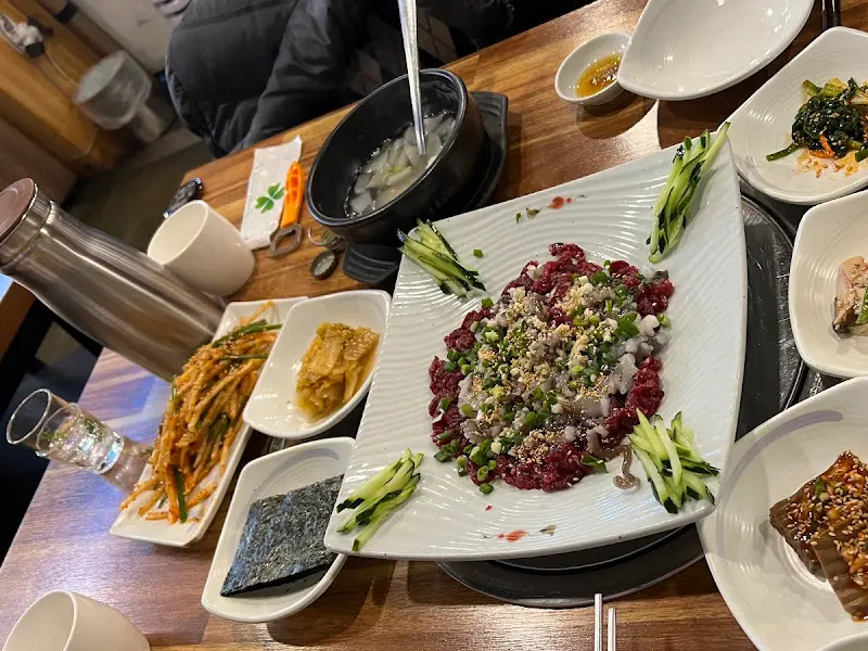 육회낙지 탕탕이