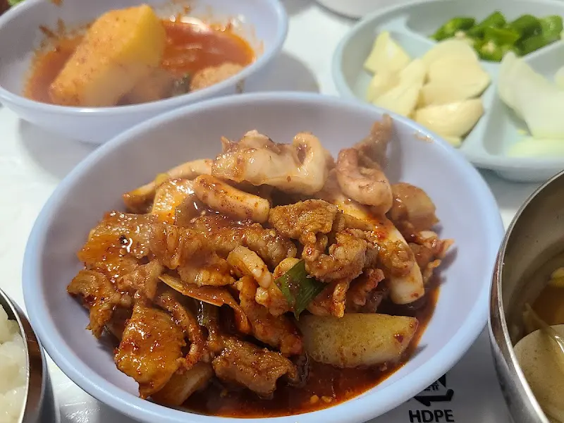 오징어 제육볶음