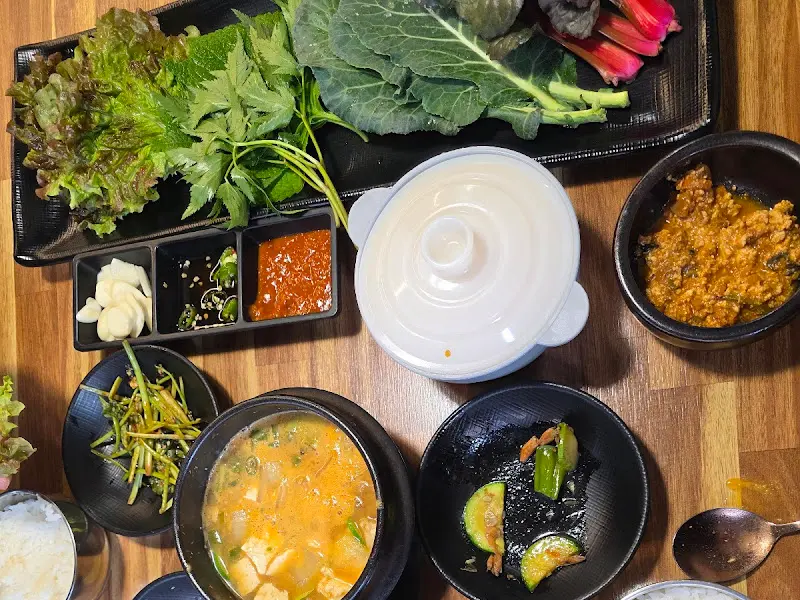 또바기쌈밥 한상차림