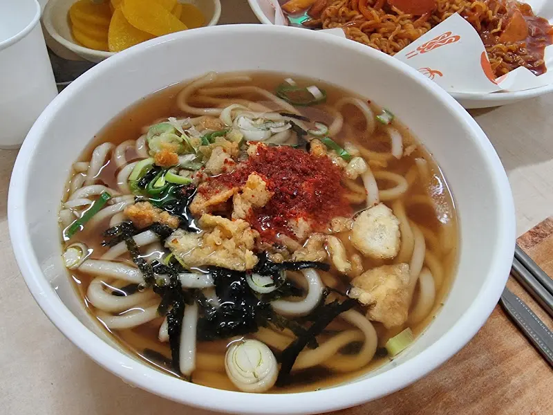 아줌마우동 우동