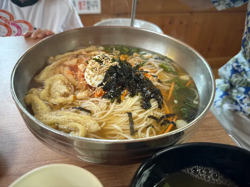 멸치국수