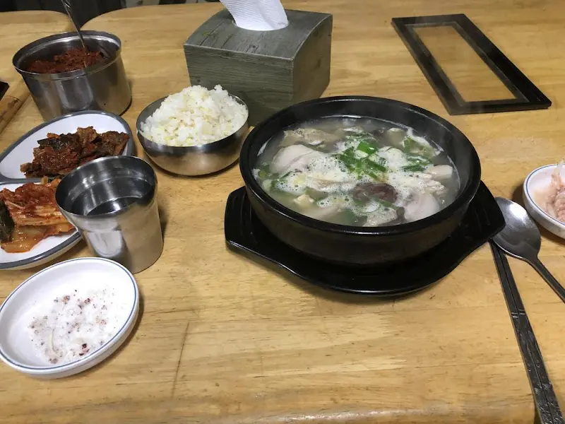 순대국밥 한상차림
