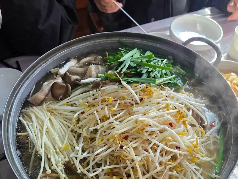 유황오리 불고기