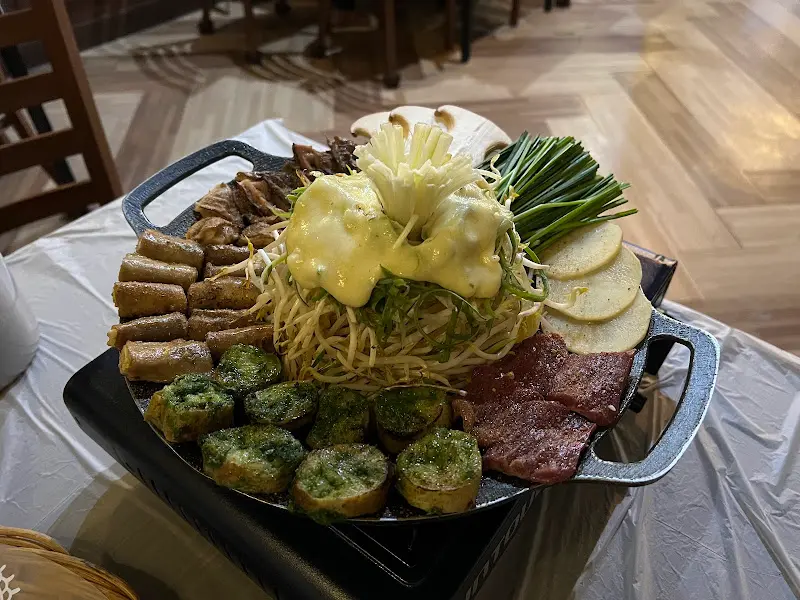 파곱창 모듬 한 상 차림