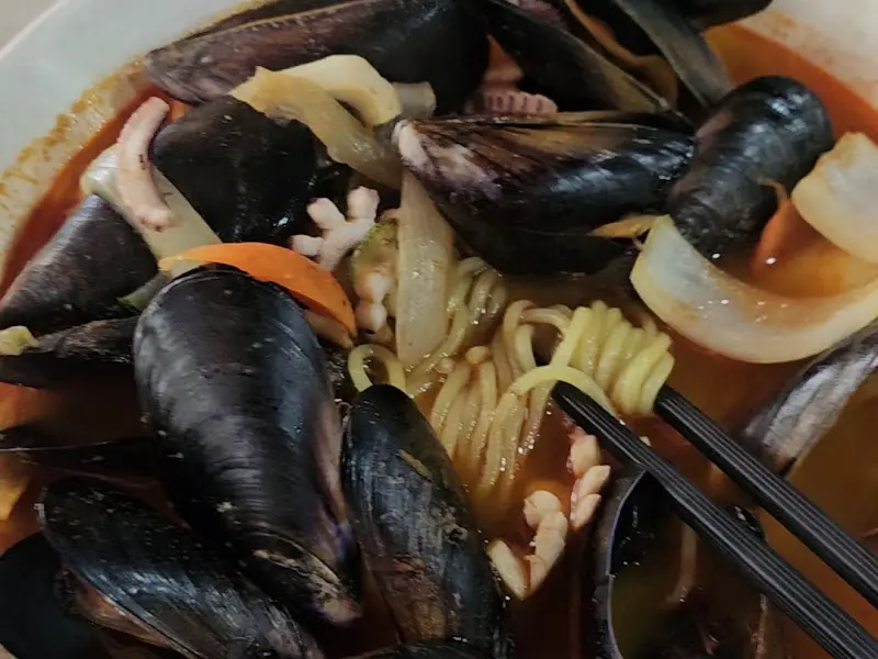 수문통 짬뽕 비주얼