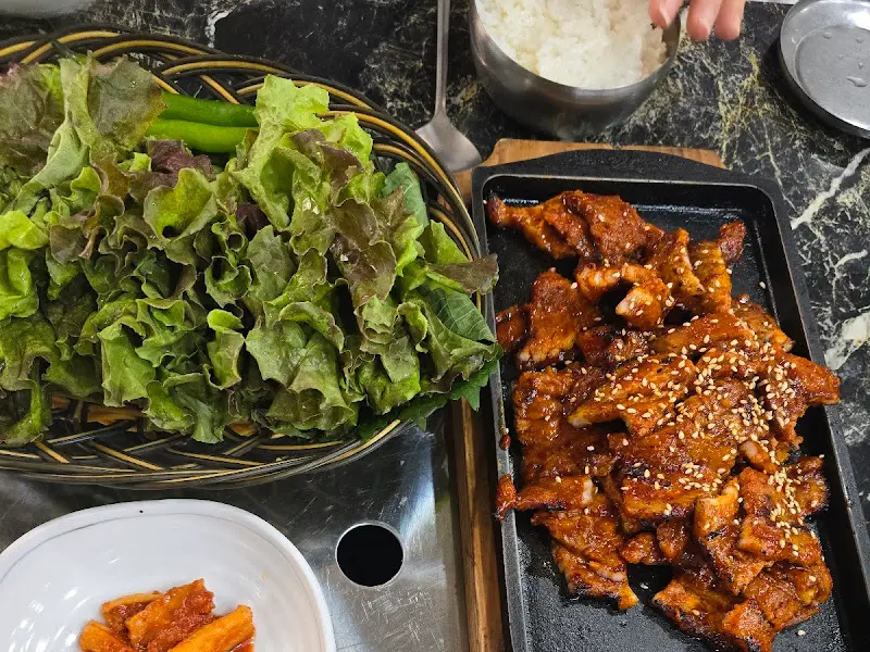 약돌돼지 석쇠구이