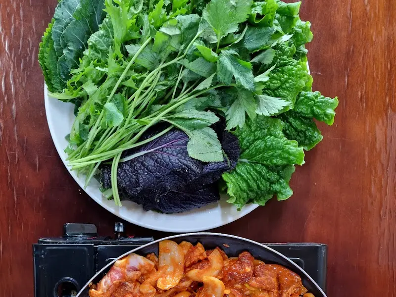 푸짐한 쌈 채소