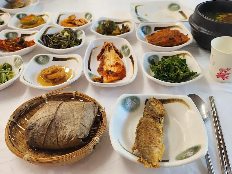 연잎밥 정식 한 상 차림