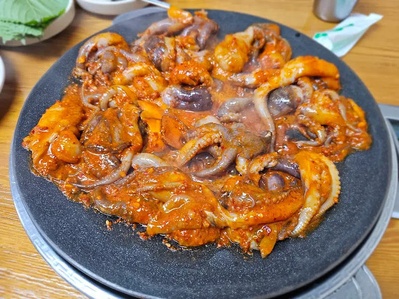 매콤한 쭈꾸미 볶음