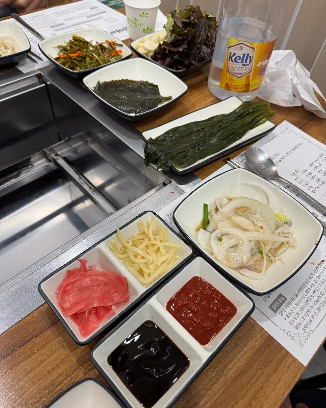 장어와덕이 밑반찬