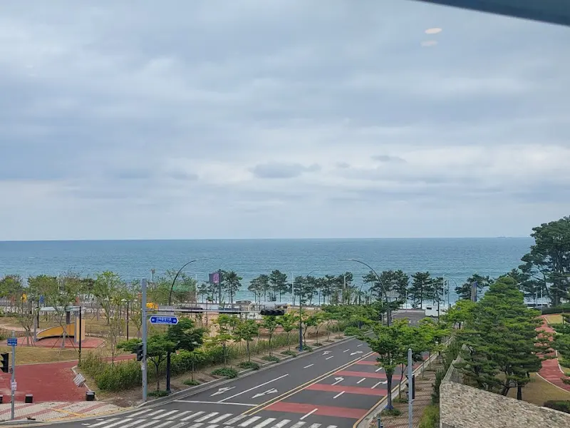 넓게 펼쳐진 바다 전경