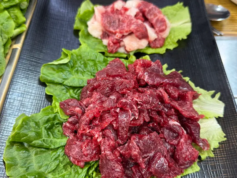 신선한 생고기의 자태