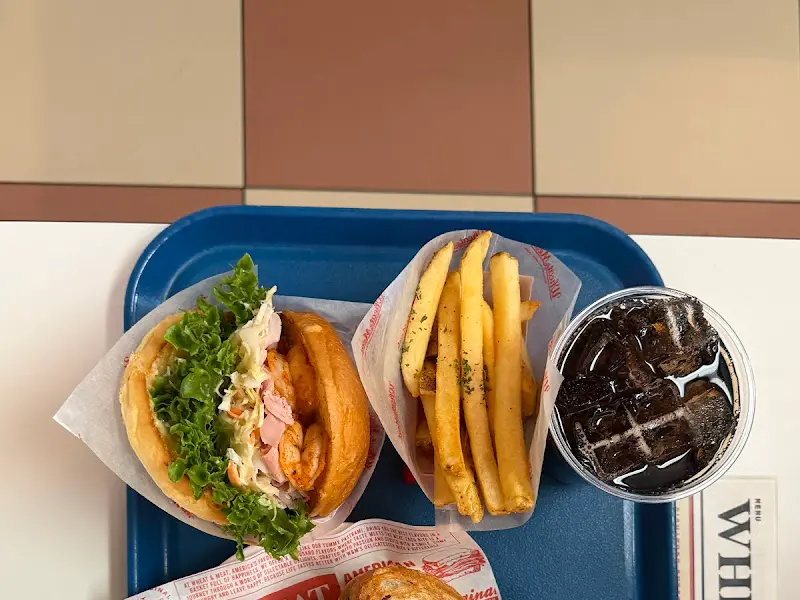 쉬림프 잠봉 버거 세트