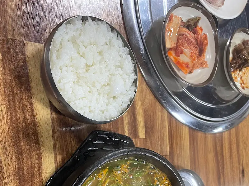 순대국밥 한상차림