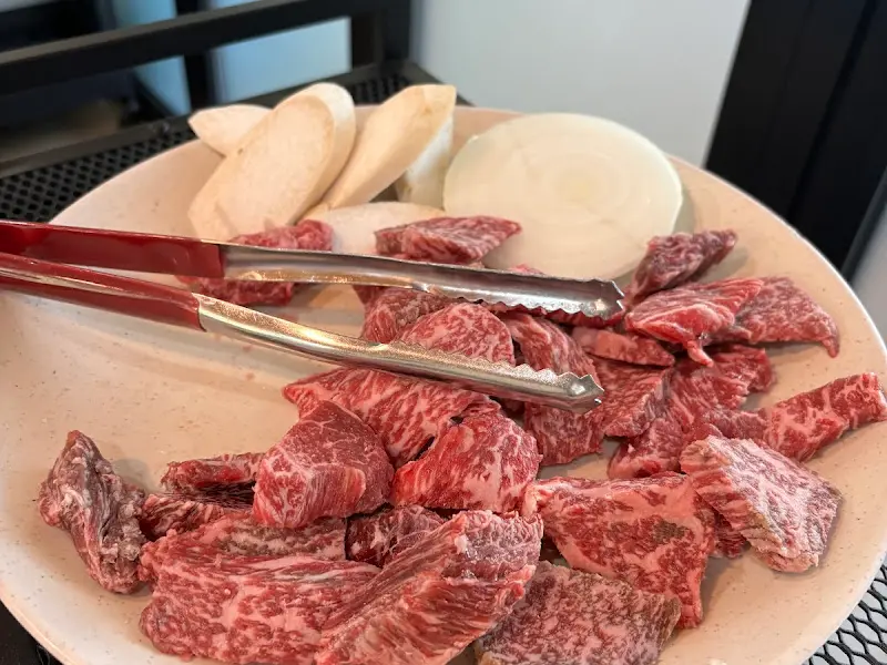 마블링이 선명한 소고기