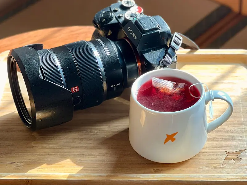 도쿄 모모와 카메라