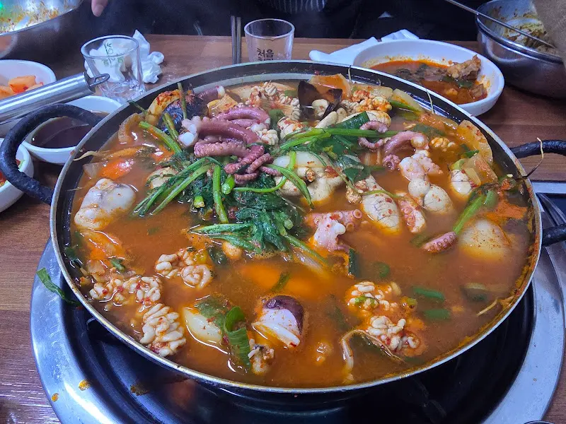 닭알탕 클로즈업