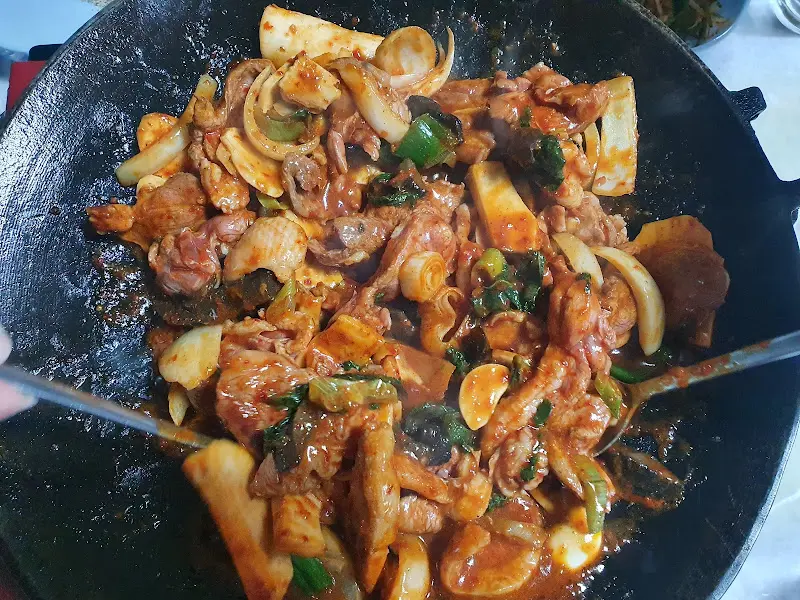 오리주물럭 재료