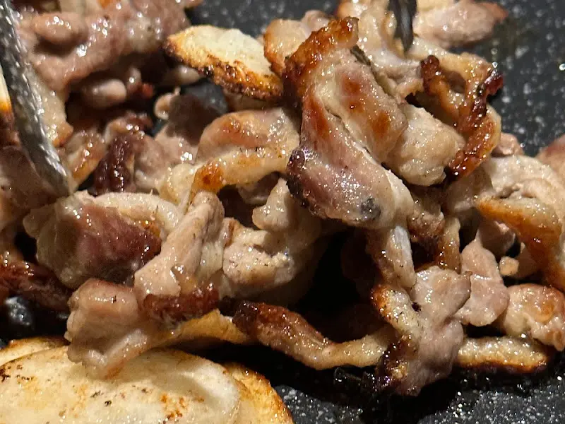 잘 익은 오리고기