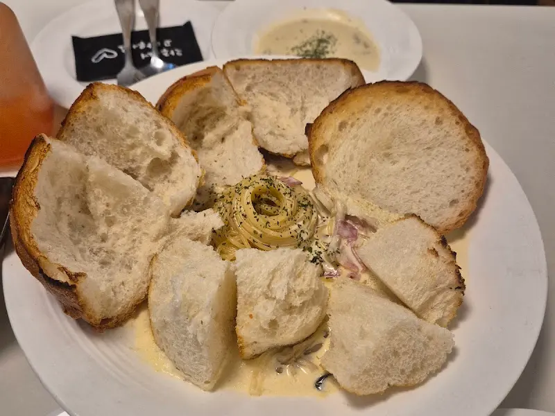 식전 빵 클로즈업