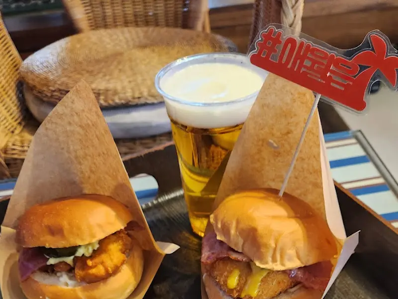 애월읍 버거와 음료