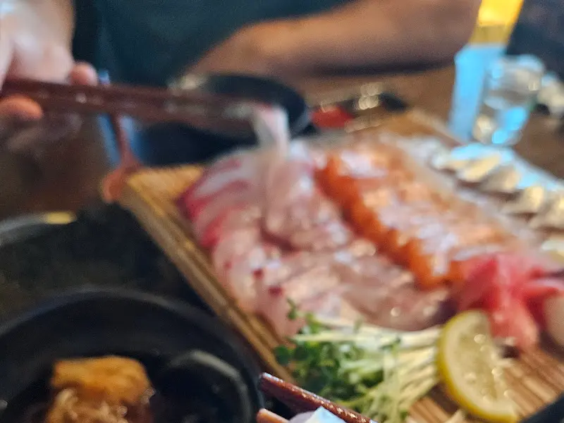 모듬회 한상차림