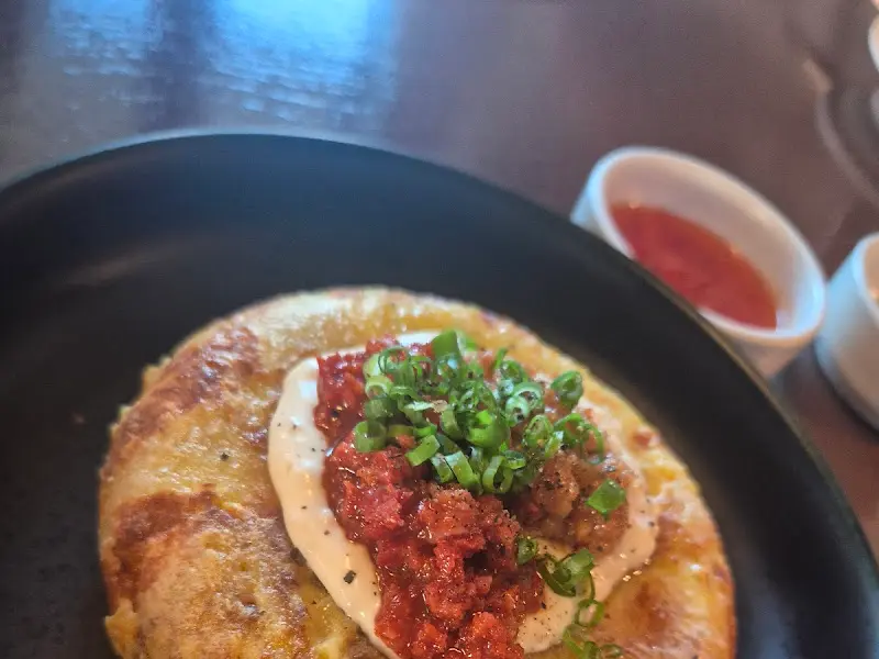 초리조 감자계란전