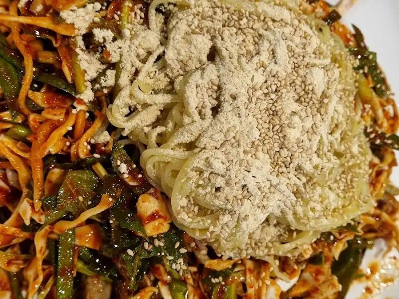 골뱅이 무침 근접샷