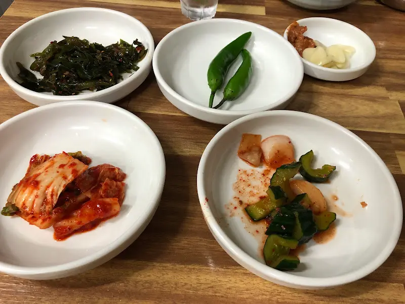 돼지찌개 끓는 모습
