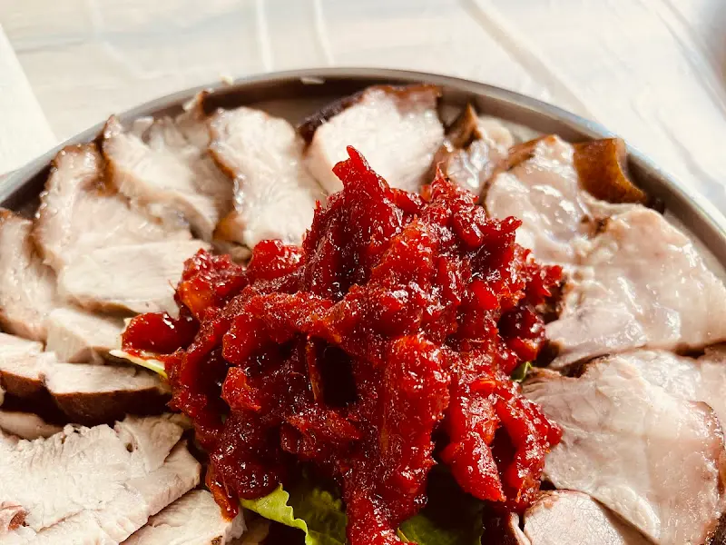 산북막국수 메뉴