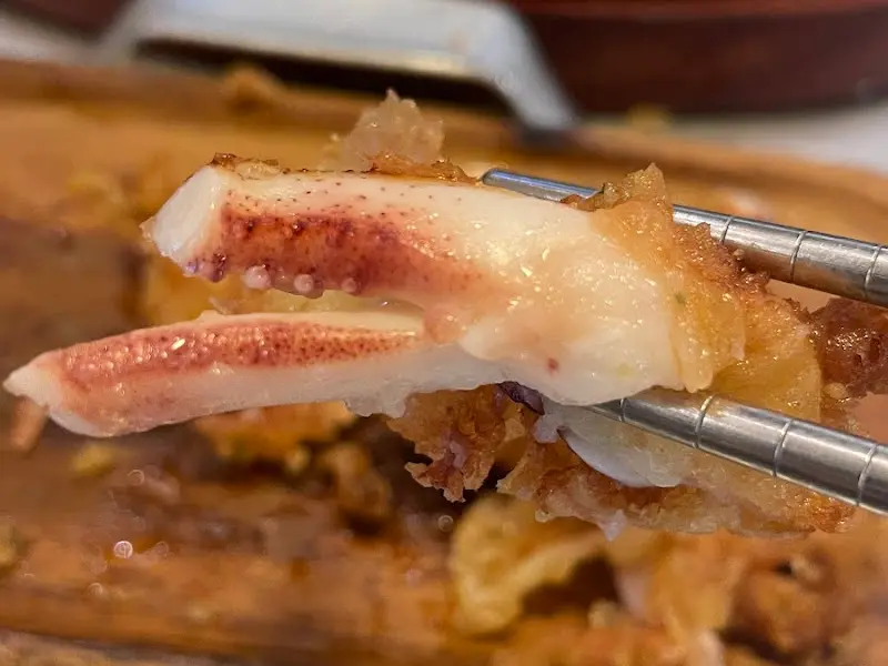 대포조개전골 내부