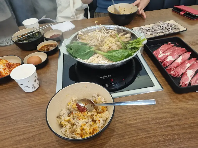 샤브샤브 한상차림