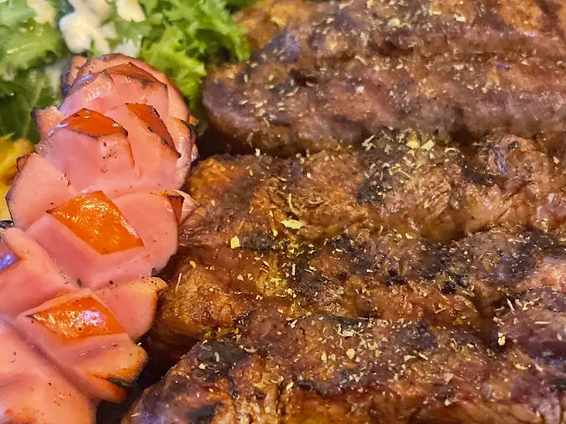 스테이크 근접샷