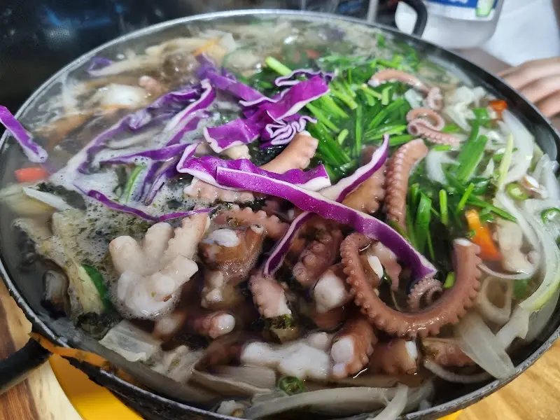 흑산도 소라집 낙지수제비